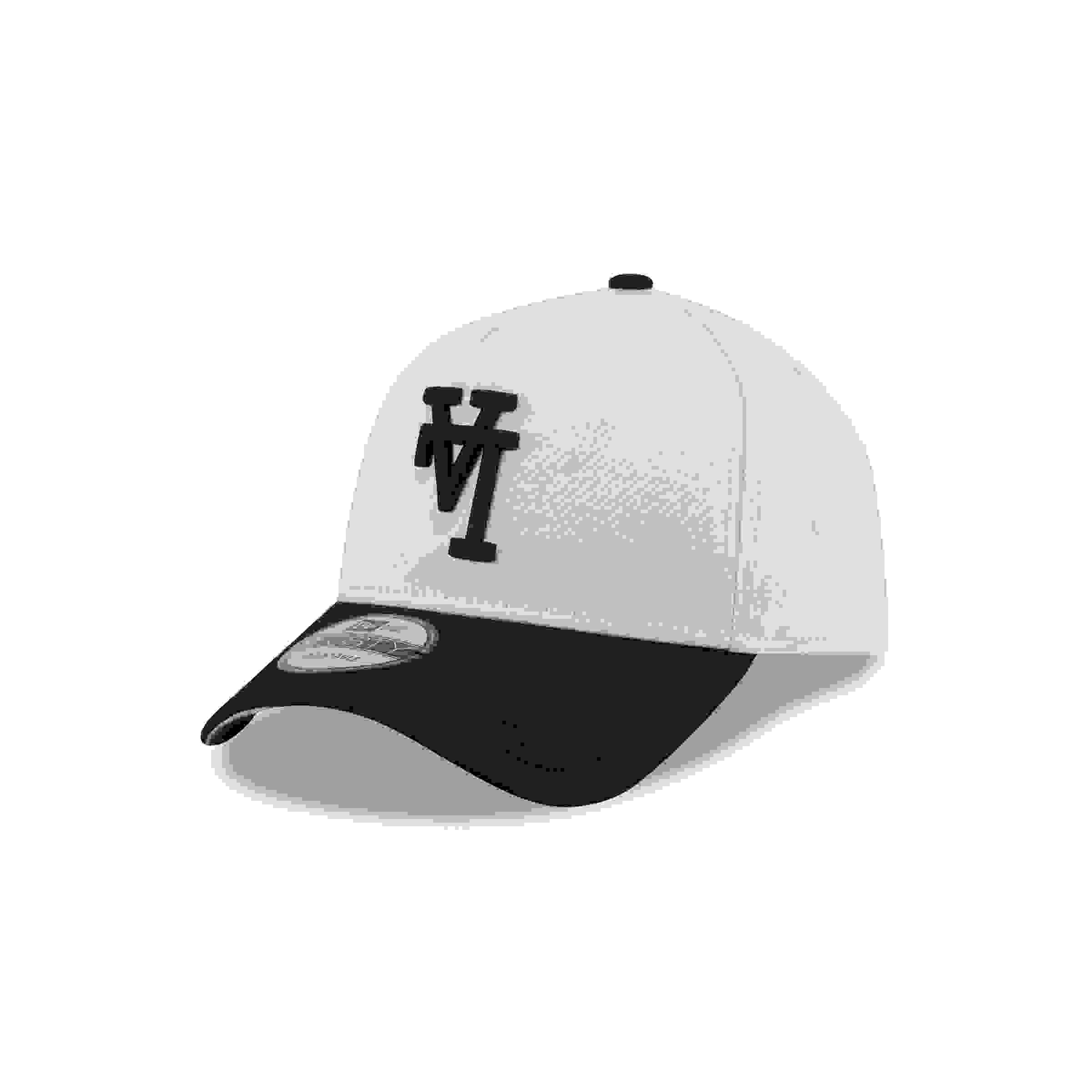 New Era Los Angeles Dodgers 9FORTY Upside Down Cream/Black Snapback Hat